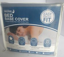 Capa base de cama Moonsea, queen, BRN, quadro de caixa ajuste fácil lavável comprar usado  Enviando para Brazil