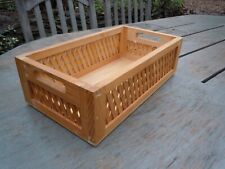 Wooden storage box for sale  LEICESTER