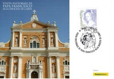 Cartolina poste italiane usato  Carpi