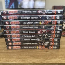 Original Naruto DVD Set Volumes 1-9, Episodes 1-36 comprar usado  Enviando para Brazil