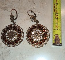 Orecchini artigianali vintage usato  Santa Maria Capua Vetere
