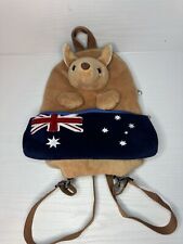 Mochila de felpa Australian Souvenir - Diseño canguro marrón segunda mano  Embacar hacia Argentina