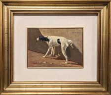 Cane dipinto olio usato  Torino