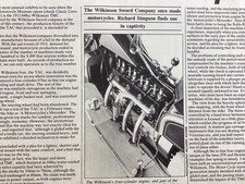 Wilkinson sword motorcycle for sale Wilkinson sword motorcycle for sale  BRIGHTON