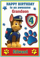 Personalised paw patrol for sale  SWANSEA
