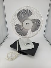 Ventilador de mesa oscilante Super 13" branco excelente estado funcionando como está M#12C, usado comprar usado  Enviando para Brazil