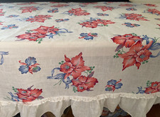 Ruffled linen king for sale  Washington