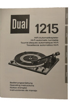 Dual bedienungsanleitung 1215 gebraucht kaufen Dual bedienungsanleitung 1215 gebraucht kaufen  Oldenburg (Oldenburg)