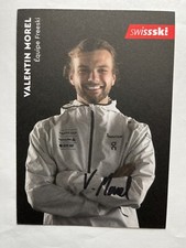 Autogramm VALENTIN MOREL-Freestyle Skiing SCHWEIZ-Alpina Bulle-handsigniert-AK, używany na sprzedaż  Wysyłka do Poland