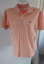 Lacoste apricot peach for sale  BOLTON