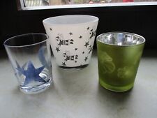 Windlichter kerzenglas glas gebraucht kaufen  Niemegk