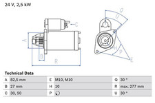 Bosch 0986013390 starter gebraucht kaufen  Bautzen-Umland II