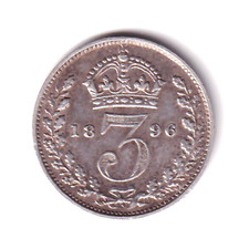 silber 3 pence gebraucht kaufen  Oberursel (Taunus)