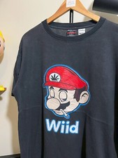 Camisa Nintendo vintage Super Mario Parody Marijuana bnz02 comprar usado  Enviando para Brazil