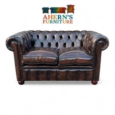 Antique brown leather for sale  BOSTON