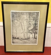 Silver birches signed for sale  Hamburg