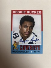 Reggie rucker autographed d'occasion  Expédié en Belgium