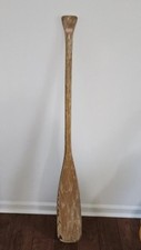 ÓTIMO VINTAGE remo antigo de madeira para barco - remo 54" comprar usado  Enviando para Brazil