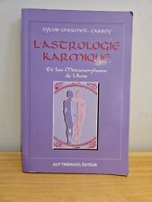 Livre astrologie karmique d'occasion  Gruissan