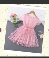 Robe rouge fleur d'occasion  Gaillard