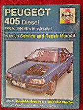 Peugeot 405 haynes for sale  WIGAN