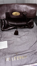 Mulberry leather genuine for sale  LONDON