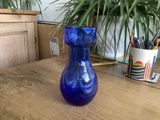Veiled blue glass for sale  PRINCES RISBOROUGH