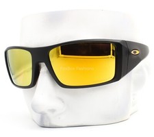 Óculos de sol Oakley Heliostat OO9231-1861 preto fosco Prizm 24K polarizado com bolsa comprar usado  Enviando para Brazil