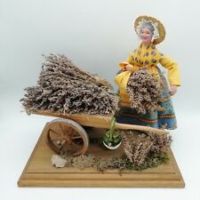 Santon marchande lavande d'occasion  Sabres