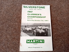 Silverstone 1st clubmens for sale  MATLOCK