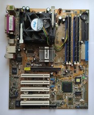 Placa-mãe Asus P4C800 com CPU Pentium 4 3.2GHz e 3GB RAM - Teste OK! comprar usado  Enviando para Brazil