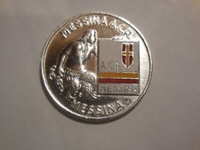 Medaglia calcio messina usato  Italia