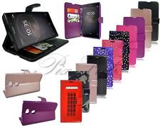 For Sony Xperia XA2 H3113 & XA2 Ultra H3213 New Black Leather Wallet Phone Case na sprzedaż  Wysyłka do Poland