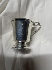 Silver christening cup for sale  EDENBRIDGE