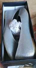 Silver sparkle size for sale  PRESTATYN