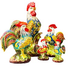 Gallo ceramica caltagirone usato  Trappeto