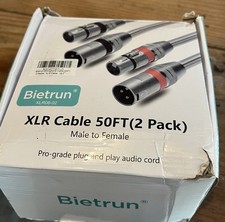 Bietrun 50ft xlr for sale  Mission