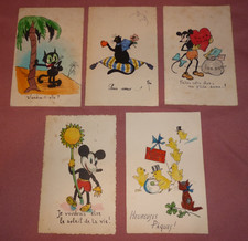 Vintage postcards french for sale  ADDLESTONE