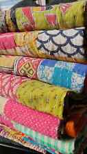 Venta al por mayor Lote Hecho a mano Patchwork Vintage Algodón Kantha Edredones Indian Throws Twin segunda mano  Embacar hacia Mexico