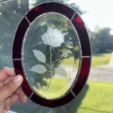 Oval stained glass for sale  Syracuse