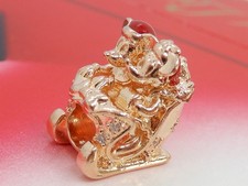 Charm slitta natalizia usato  Spedire a Italy