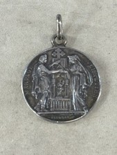 Médaille mariage argent d'occasion  Saint-Marcel