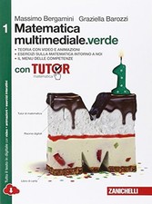 Matematica multimediale verde usato  Italia
