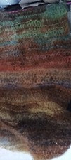 Sciarpa stola multicolore usato  Italia