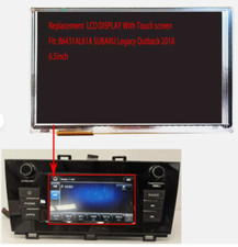 Tela LCD de substituição tela sensível ao toque 2018 Subaru Outback Legacy rádio NAVEGAÇÃO comprar usado  Enviando para Brazil