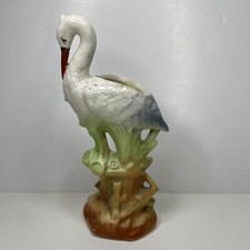 Czech pottery heron for sale  Milwaukee