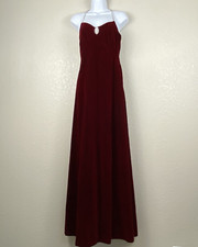 Vtg burgundy velvet for sale  Austin