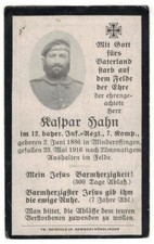 Sterbebild soldat inf gebraucht kaufen  Teisendorf