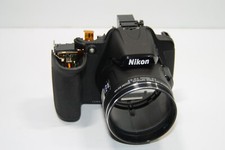 Corpo frontal com sistema de flash e peça de porta de bateria para Nikon COOLPIX P520 comprar usado  Enviando para Brazil