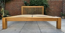 Lovely oak slatted for sale  SUNBURY-ON-THAMES